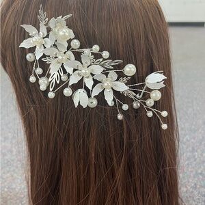 Flowers wedding hair clips